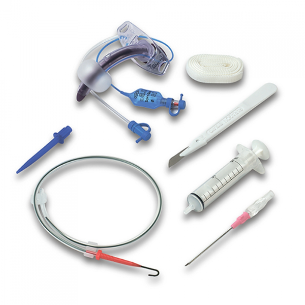 НАБОРЫ ДЛЯ ТРАХЕОСТОМИИ ПО МЕТОДИКЕ ГРИГГСА ТРУБКА С САНАЦИЕЙ BLUE LINE ULTRA БЕЗ ЗАЖИМА 100/893 image