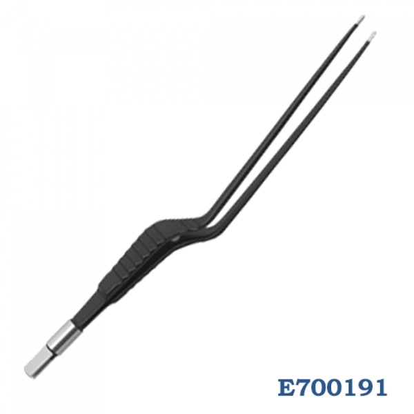 ПИНЦЕТ БИПОЛЯРНЫЙ БАЙОНЕТНЫЙ С ДЛИННЫМИ ПРЯМЫМИ КОНЧИКАМИ МНОГОРАЗОВЫЙ 23 СМ image