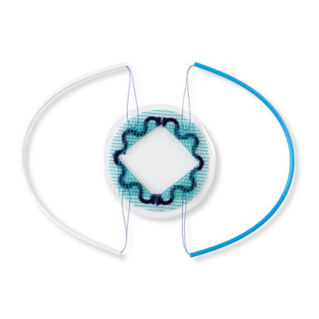 Изображение СЕТКА ХИРУРГИЧЕСКАЯ PARIETEX VENTRAL PATCH ДЛЯ ЛЕЧЕНИЯ ПУПОЧНЫХ ГРЫЖ