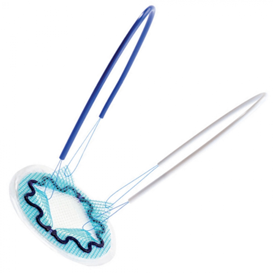 Изображение СЕТКА ХИРУРГИЧЕСКАЯ PARIETEX VENTRAL PATCH ДЛЯ ЛЕЧЕНИЯ ПУПОЧНЫХ ГРЫЖ