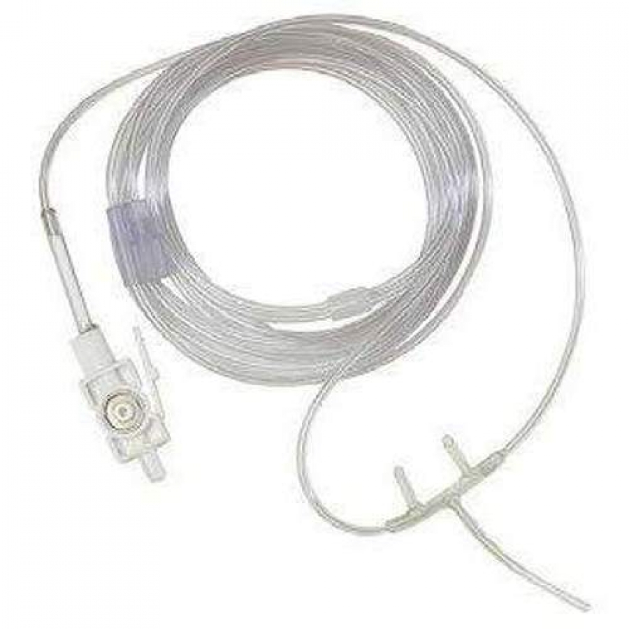 Изображение КАНЮЛЯ ОРАЛЬНО-НАЗАЛЬНАЯ ДЛЯ ИЗМЕРЕНИЯ CO2 В БОКОВОМ ПОТОКЕ 989803144481