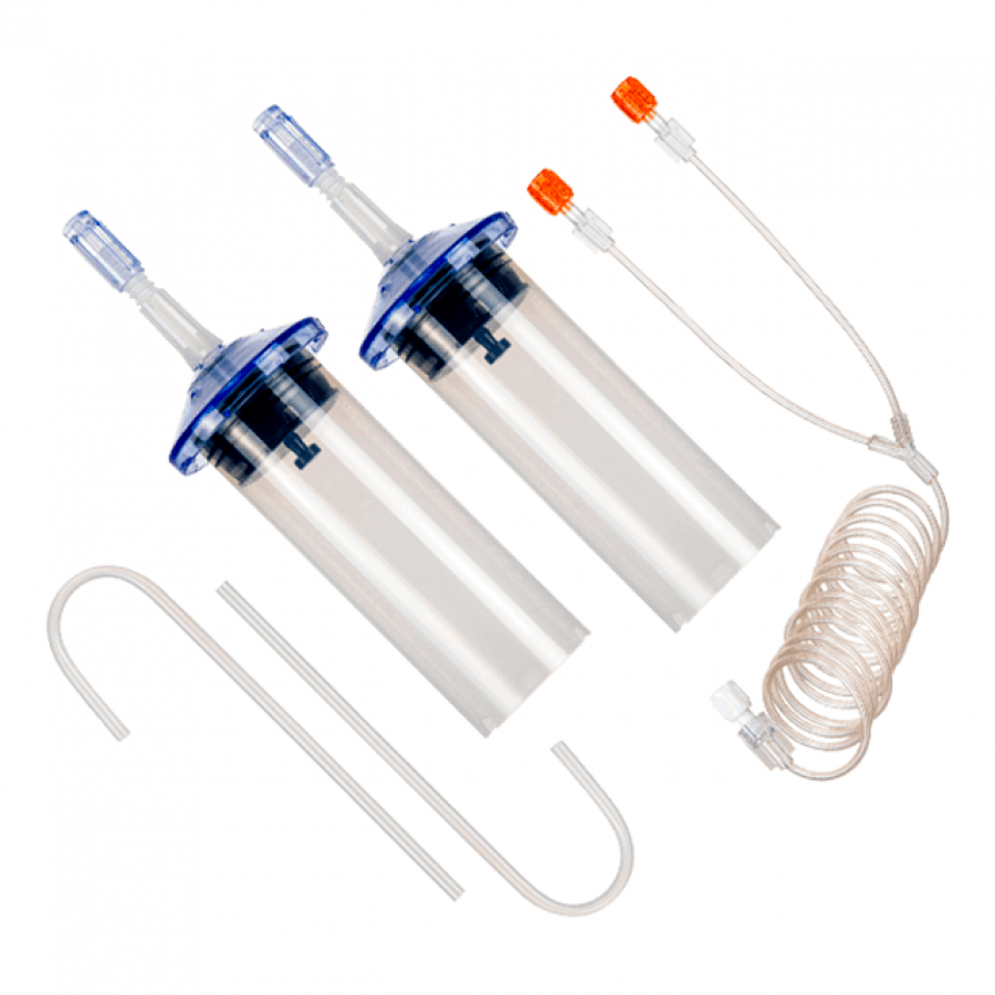 Изображение ДВЕ ШПРИЦ-КОЛБЫ ДЛЯ ИНЖЕКТОРА OPTIVANTAGE 223258 (ЛИНИЯ С  ДВУМЯ КЛАПАНАМИ)