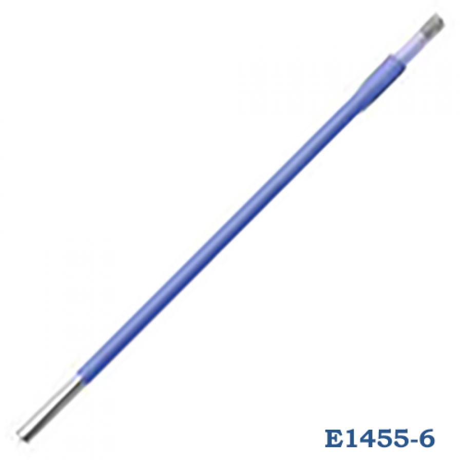 Изображение ЭЛЕКТРОД-ЛЕЗВИЕ ИЗОЛИРОВАННЫЙ МОНОПОЛЯРНЫЙ УДЛИНЕННЫЙ (16,51 СМ) С EDGE ПОКРЫТИЕМ E1455-6