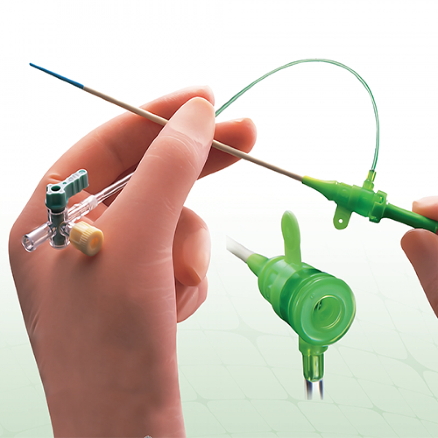 Изображение ИНТРОДЬЮСЕР ГЕМОСТАТИЧЕСКИЙ В КОМПЛЕКТЕ С ИГЛОЙ RADIFOCUS ТИП R