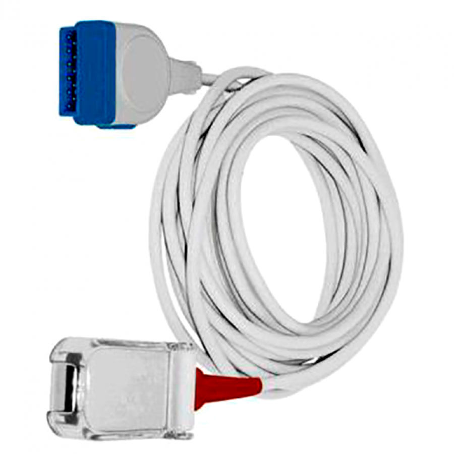 Изображение КАБЕЛЬ ПАЦИЕНТА SPO2 LNCS ДЛЯ МОНИТОРОВ GE 2016 (3.0 МЕТРА)