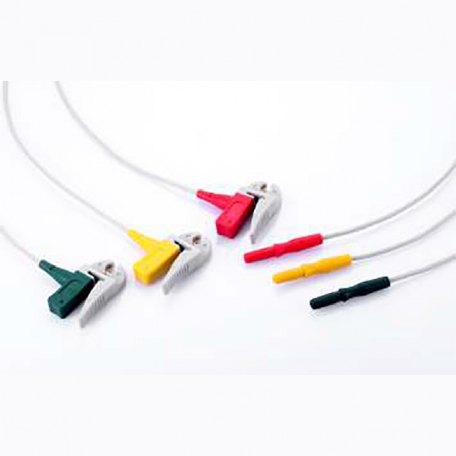 Изображение НАБОР ИЗ 3 DIN ЭЛЕКТРОДОВ (ЗАЖИМ)