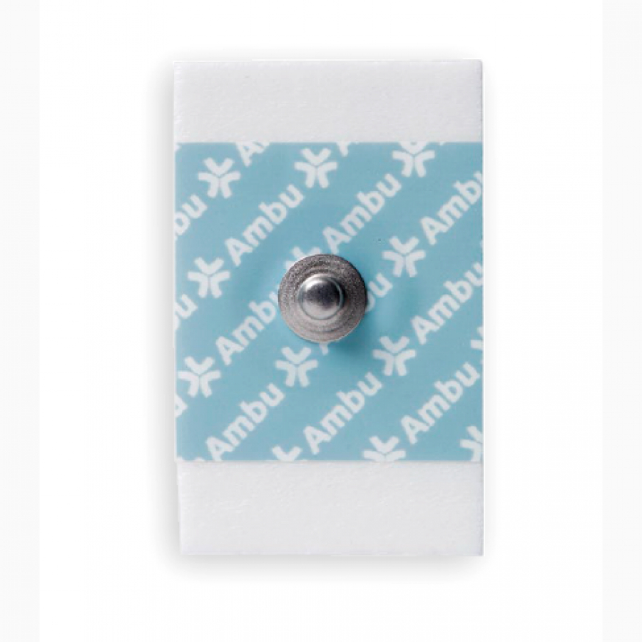 Изображение ЭКГ ЭЛЕКТРОД С ТВЕРДЫМ ГЕЛЕМ НА ПЕНИСТОЙ ОСНОВЕ WHITESENSOR 4200