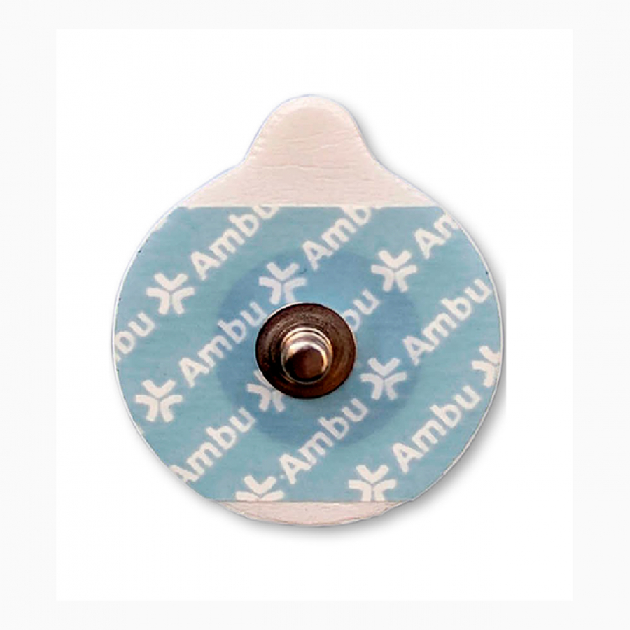 Изображение ЭКГ ЭЛЕКТРОД ПЕДИАТРИЧЕСКИЙ С ТВЕРДЫМ ГЕЛЕМ НА ПЕНИСТОЙ ОСНОВЕ WHITESENSOR WSP30 ММ