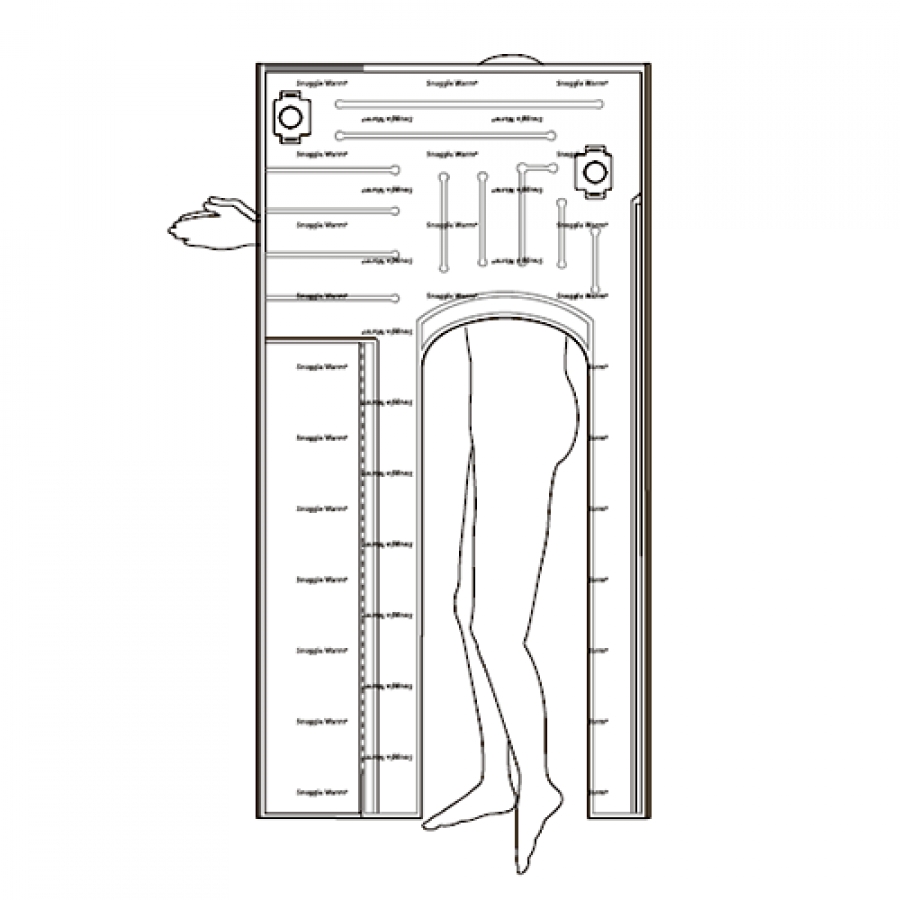 Изображение ОДЕЯЛО УКРЫВНОЕ ДЛЯ ОПЕРАЦИИ НА ТАЗОБЕДРЕННОМ СУСТАВЕ ПРАВОЕ