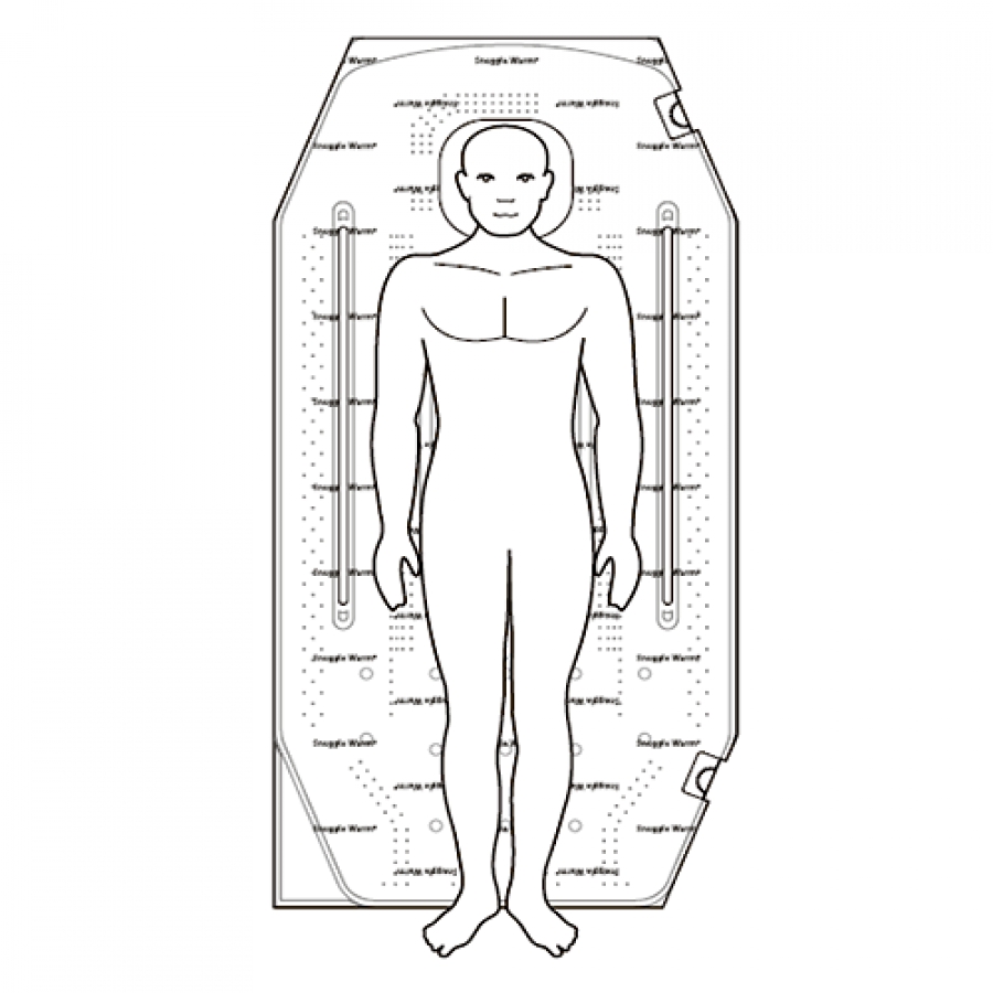 Изображение ОДЕЯЛО ПОДКЛАДНОЕ ДЛЯ ВЗРОСЛЫХ С ПРОРЕЗЯМИ ДЛЯ РУК