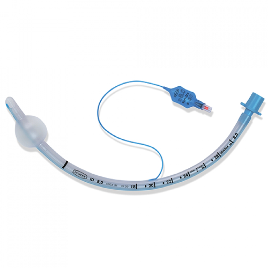 Изображение ТРУБКИ ЭНДОТРАХЕАЛЬНЫЕ С МАНЖЕТОЙ 100/166/XXX СИЛИКОНИЗИРОВАННЫЙ ПВХ