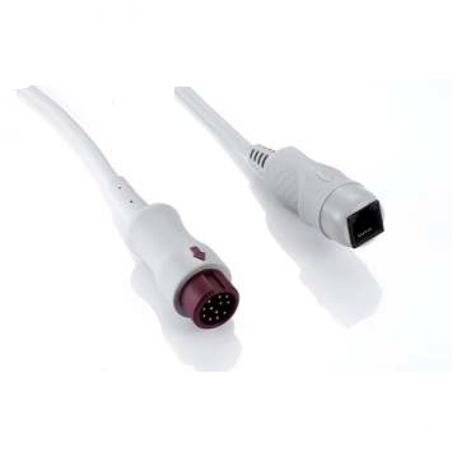 Изображение КАБЕЛЬ АДАПТЕР ПЕРЕХОД С 12 PIN НА РАЗЪЕМ ICU MEDICAL