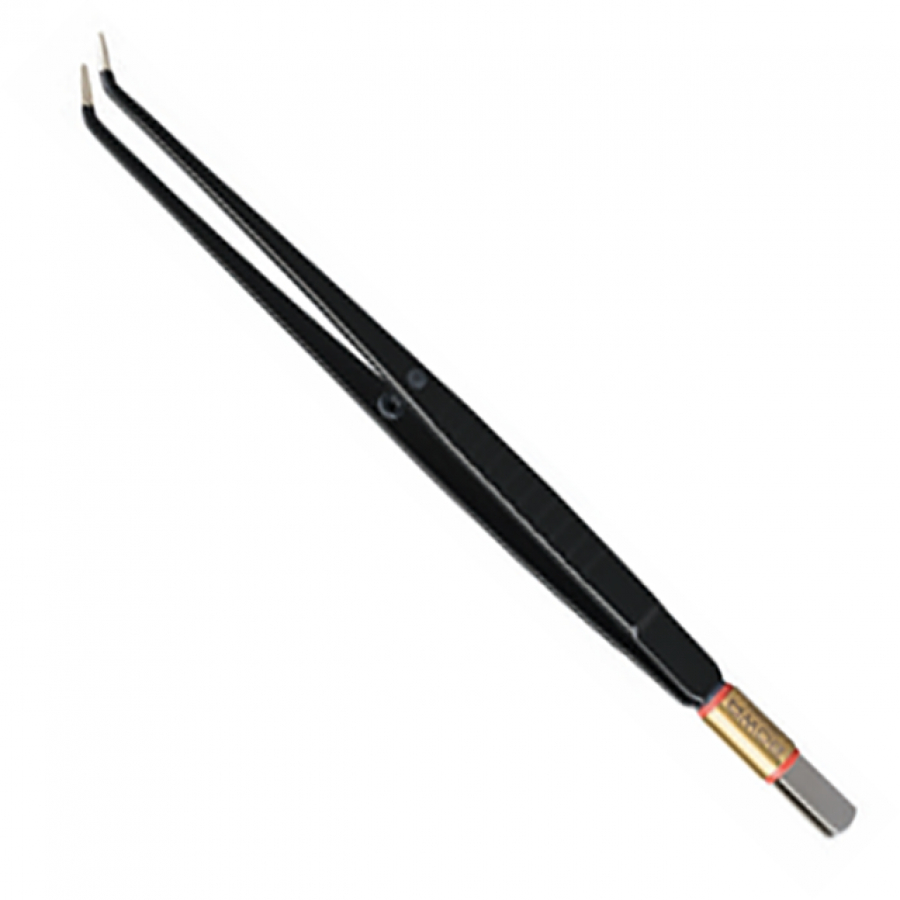 Изображение ПИНЦЕТЫ БИПОЛЯРНЫЕ С АНТИПРИГАРНЫМ ПОКРЫТИЕМ ПРЯМЫЕ С ИЗОГНУТЫМ КОНЧИКОМ ОТ 160 ДО 195 ММ