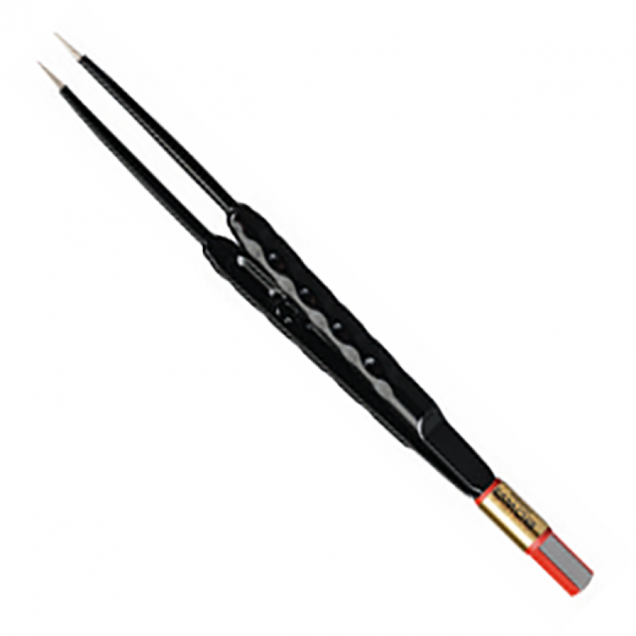 Изображение ПИНЦЕТЫ БИПОЛЯРНЫЕ С АНТИПРИГАРНЫМ ПОКРЫТИЕМ ПРЯМЫЕ (СФЕРИЧЕСКАЯ РУЧКА) ОТ 180 ДО 225 ММ ШИРИНА БРАНШЕЙ 1-2 ММ