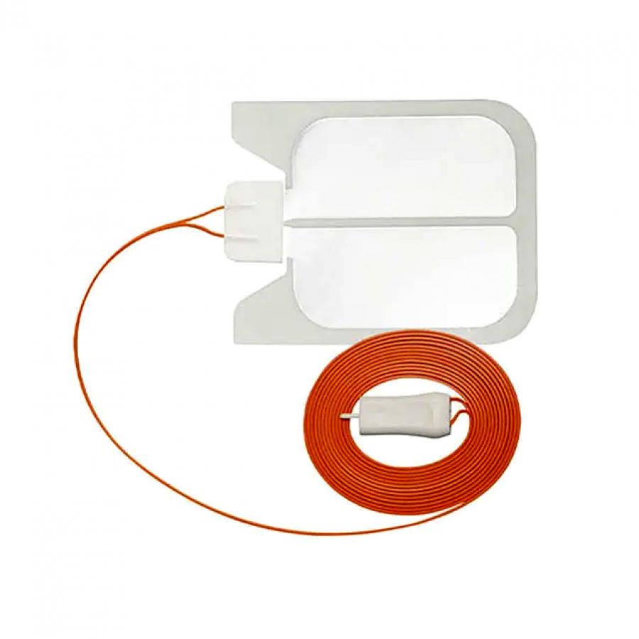 Изображение НЕЙТРАЛЬНЫЙ ЭЛЕКТРОД ПАЦИЕНТА REM (ДВУХСЕКЦИОННЫЙ) ДЕТСКИЙ 70 СМ2 С КАБЕЛЕМ И БЕЗ