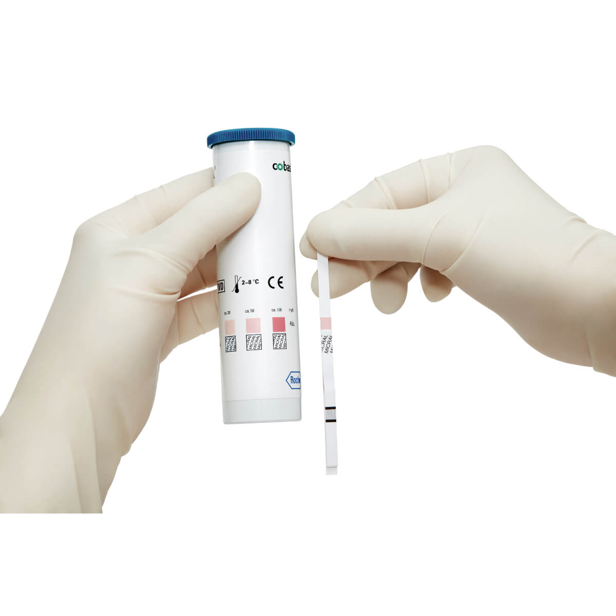 Изображение ТЕСТ-ПОЛОСКИ ДЛЯ ИММУНОЛОГИЧЕСКОГО, ПОЛУКОЛИЧЕСТВЕННОГО ОПРЕДЕЛЕНИЯ МИКРОАЛЬБУМИНУРИИ MICRAL-TEST