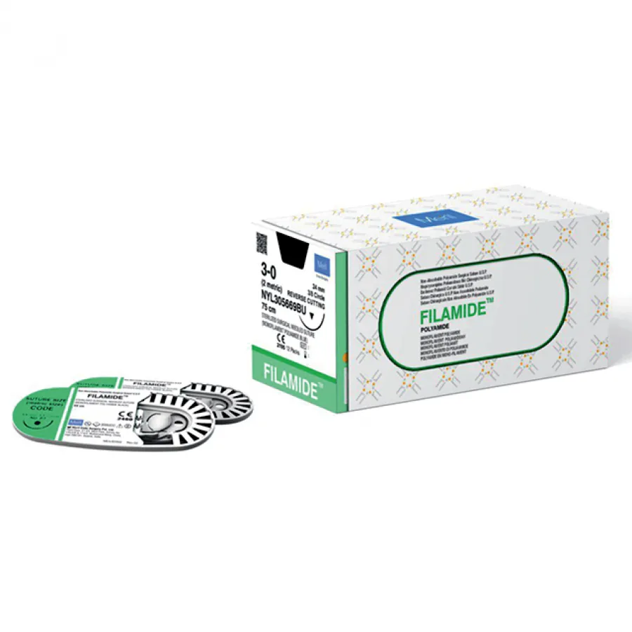 Изображение НИТЬ ХИРУРГИЧЕСКАЯ FILAMIDE (ПОЛИАМИД)