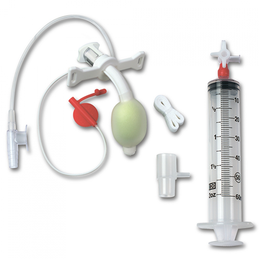 Изображение ТРАХЕОСТОМИЧЕСКАЯ ТРУБКА BIVONA С ПЕНИСТОЙ МАНЖЕТОЙ И ГОЛОСОВЫМ КЛАПАНОМ