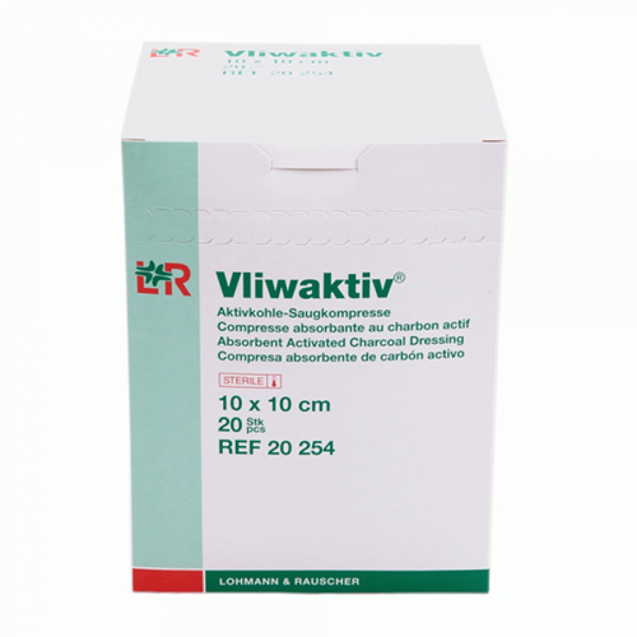 Изображение ФЛИВАКТИВ ПОВЯЗКА С АКТИВИРОВАННЫМ УГЛЕМ (VLIWACTIV)