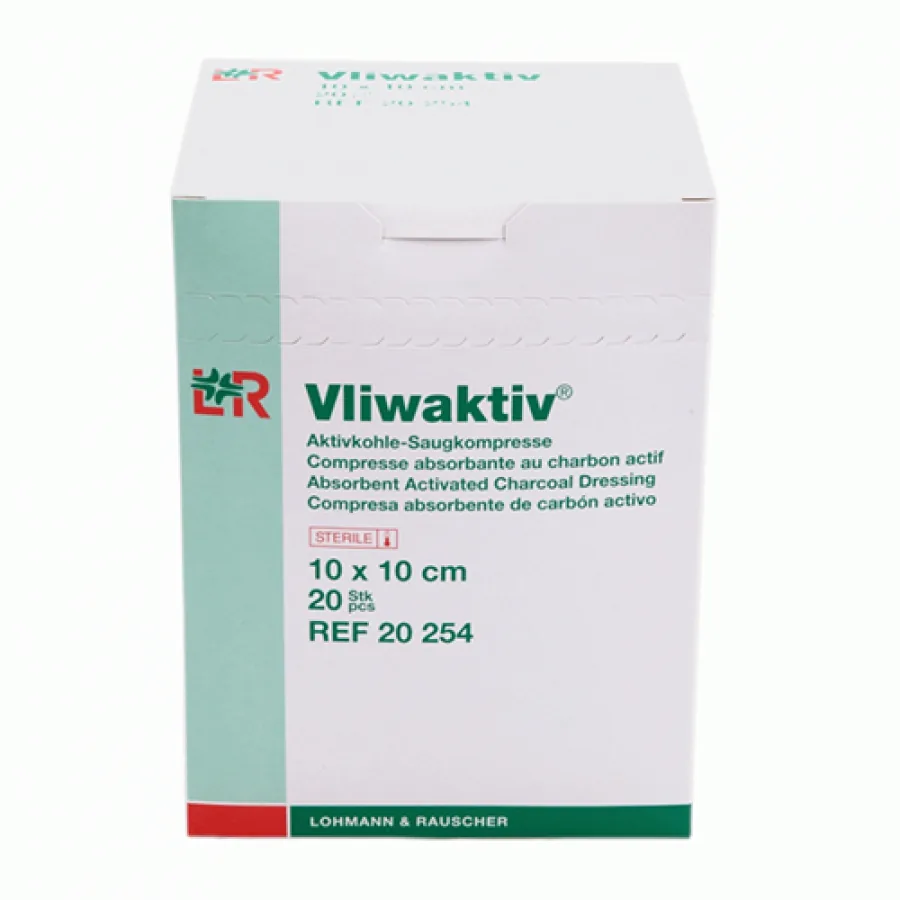 Изображение ФЛИВАКТИВ ПОВЯЗКА С АКТИВИРОВАННЫМ УГЛЕМ (VLIWACTIV)