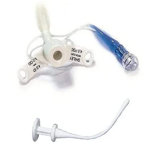 Изображение НЕОНАТАЛЬНАЯ ТРАХЕОСТОМИЧЕСКАЯ ТРУБКА SHILEY С МАНЖЕТОЙ