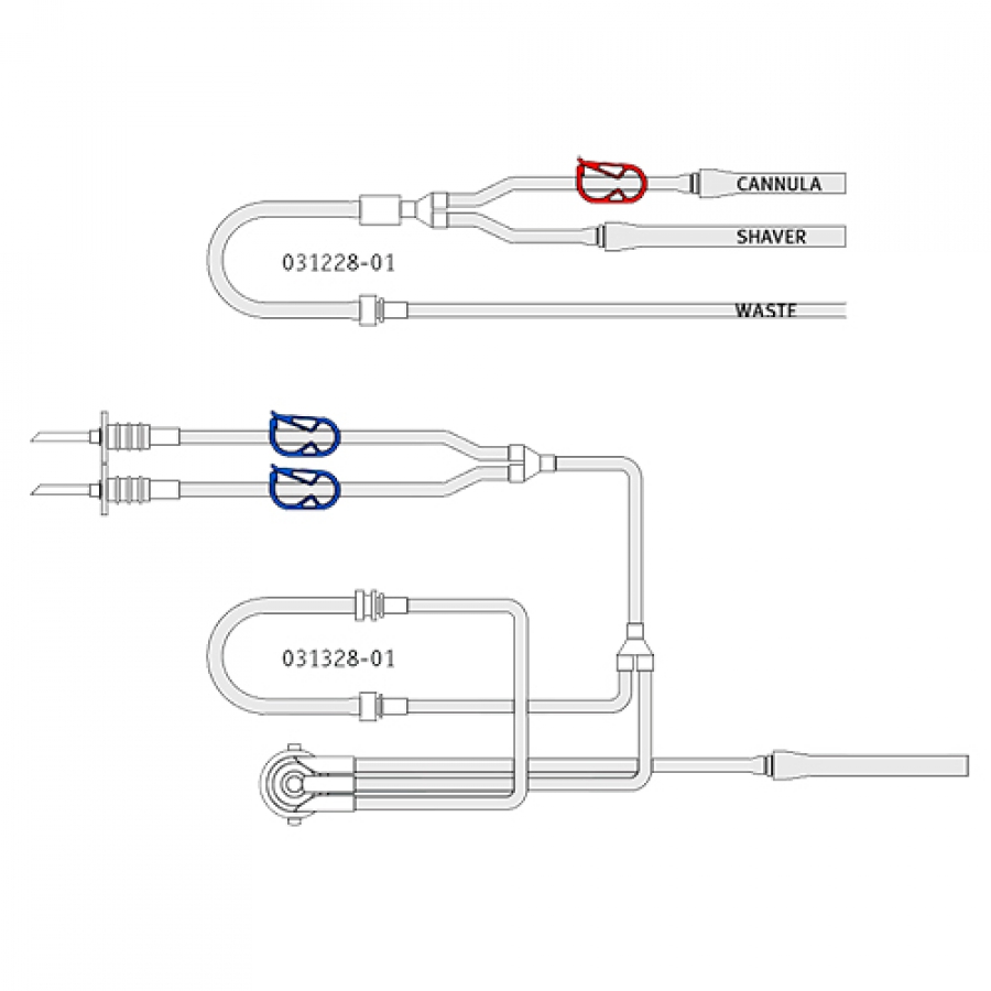 НАБОР ИРРИГАЦИОННЫХ И АСПИРАЦИОННЫХ ТРУБОК ДЛЯ АРТРОСКОПИИ KARL STORZ ARTHROPUMP
