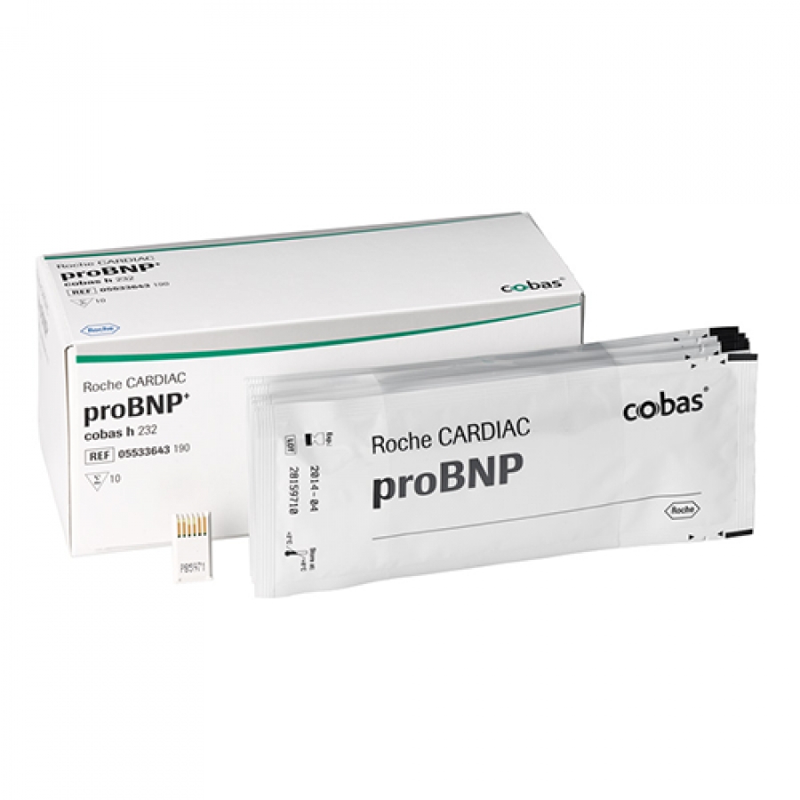 ТЕСТ-ПОЛОСКИ ДЛЯ КОЛИЧЕСТВЕННОГО ОПРЕДЕЛЕНИЯ NT-PRO BNP COBAS H 232 (ROCHE CARDIAC PRO BNP)