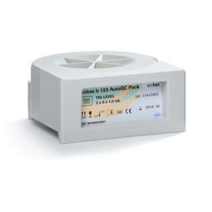 КАССЕТА АВТОМАТИЧЕСКОГО КОНТРОЛЯ КАЧЕСТВА COBAS B 123 (COBAS B 123 AUTOQC PACK)