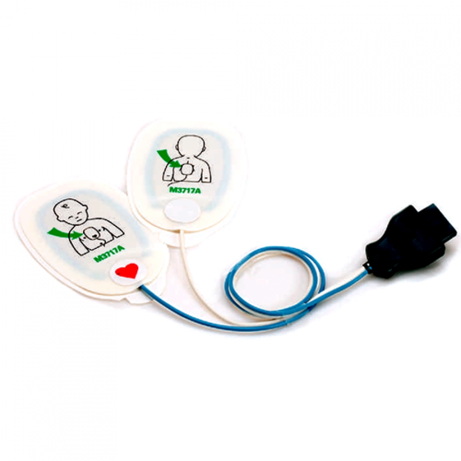 ЭЛЕКТРОДЫ ДЛЯ ДЕТЕЙ МАССОЙ МЕНЕЕ 10 КГ ДЛЯ ДЕФИБРИЛЛЯТОРА PHILIPS EFFICIA DFM100