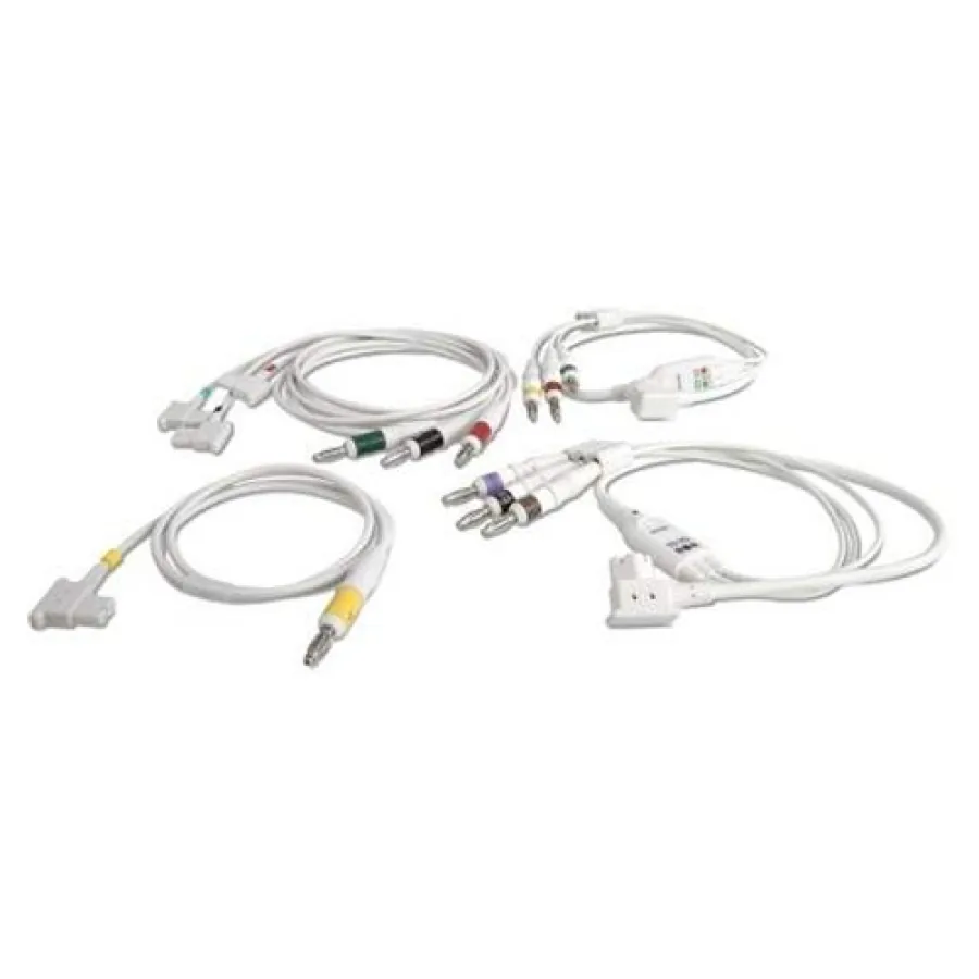 КОМПЛЕКТ ЭКГ КАБЕЛЕЙ НА 10 ОТВЕДЕНИЙ ДЛЯ ЭЛЕКТРОКАРДИОГРАФОВ PHILIPS PAGEWRITER 989803151641