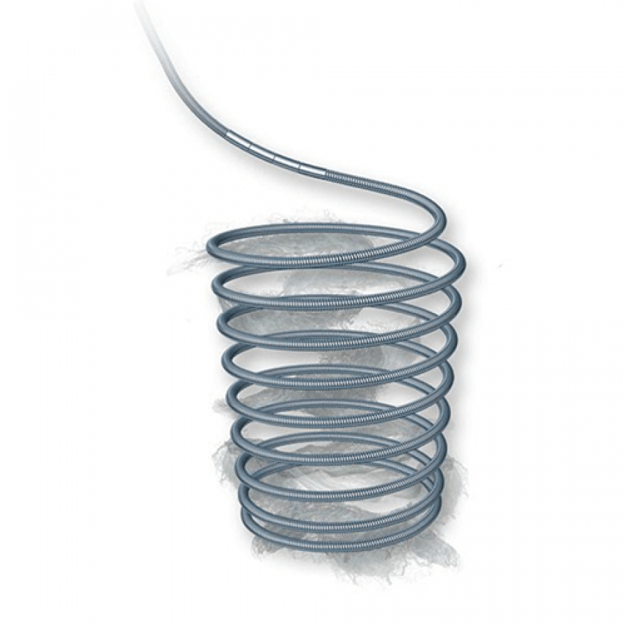 СПИРАЛИ ОТДЕЛЯЕМЫЕ ДЛЯ ЭМБОЛИЗАЦИИ С ВОЛОКНАМИ INTERLOCK-18