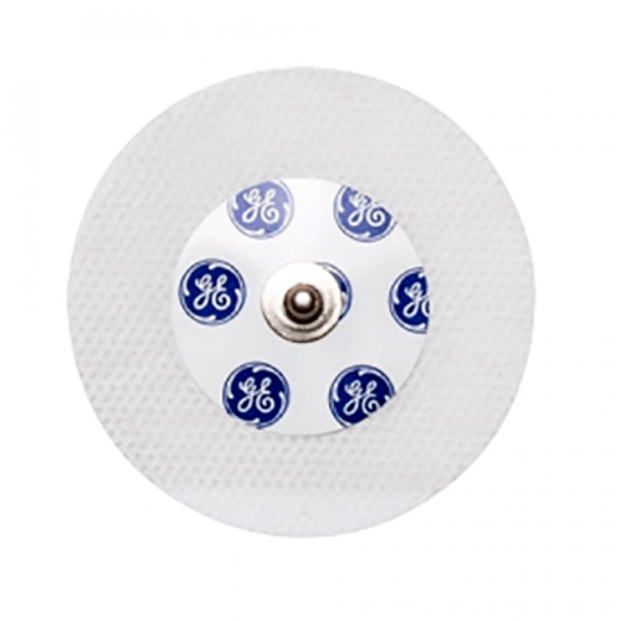 ЭКГ ЭЛЕКТРОДЫ КРУГЛЫЕ 55 ММ НА ТКАНЕВОЙ ОСНОВЕ