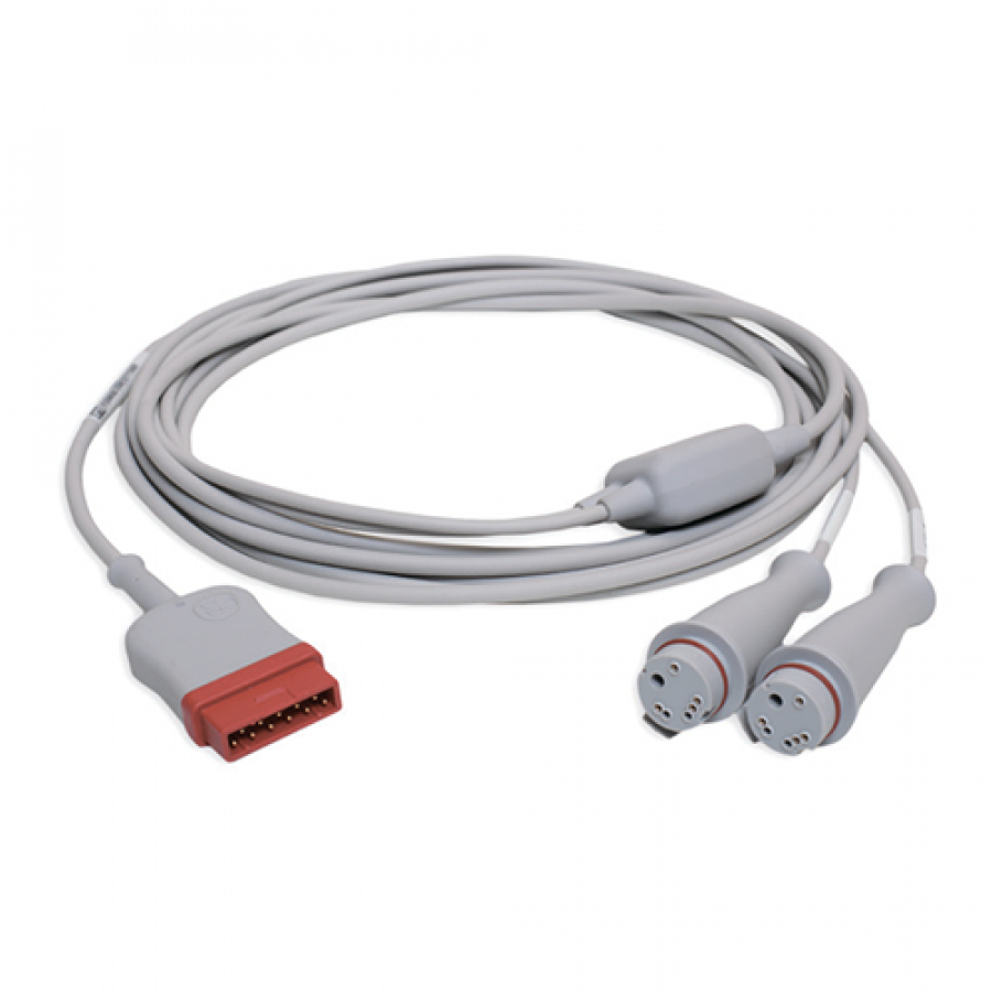 КАБЕЛЬ ДЛЯ ПРИСОЕДИНЕНИЯ ДАТЧИКА ИНВАЗИВНОГО ДАВЛЕНИЯ