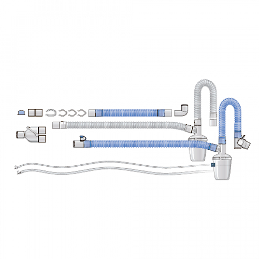 КОНТУР ДЫХАТЕЛЬНЫЙ ДЛЯ ИВЛ С ВЛАГОСБОРНИКАМИ RT134