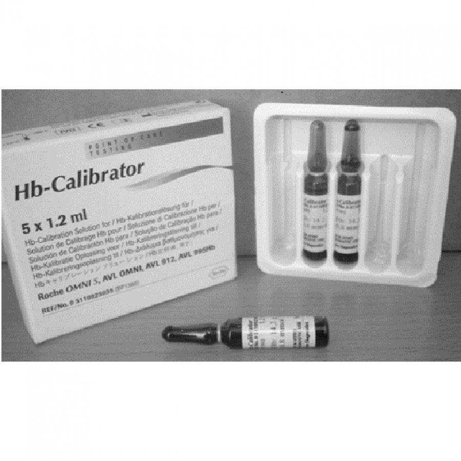 КАЛИБРАТОР ГЕМОГЛОБИНА ДЛЯ АНАЛИЗАТОРА КРИТИЧЕСКИХ СОСТОЯНИЙ COBAS B 221 (HB-CALIBRATOR)