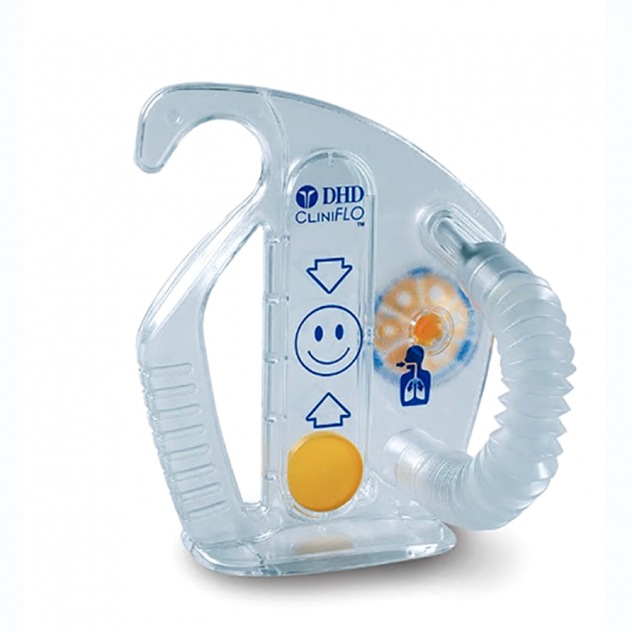 НАГРУЗОЧНЫЙ СПИРОМЕТР CLINIFLO НИЗКОГО ПОТОКА (ДЛЯ ПОЖИЛЫХ И ОСЛАБЛЕННЫХ)