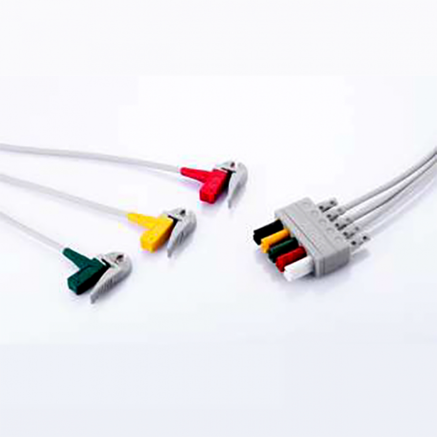 КАБЕЛЬ НА 3 ОТВЕДЕНИЯ ВЗРОСЛЫЙ/ПЕДИАТРИЧЕСКИЙ (ЗАЖИМ)