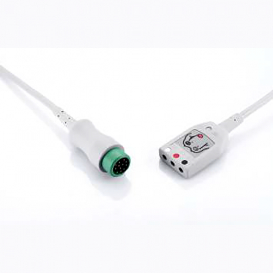 МАГИСТРАЛЬНЫЙ КАБЕЛЬ ЭКГ ДЛЯ ПРИСОЕДИНЕНИЯ DIN ЭЛЕКТРОДОВ