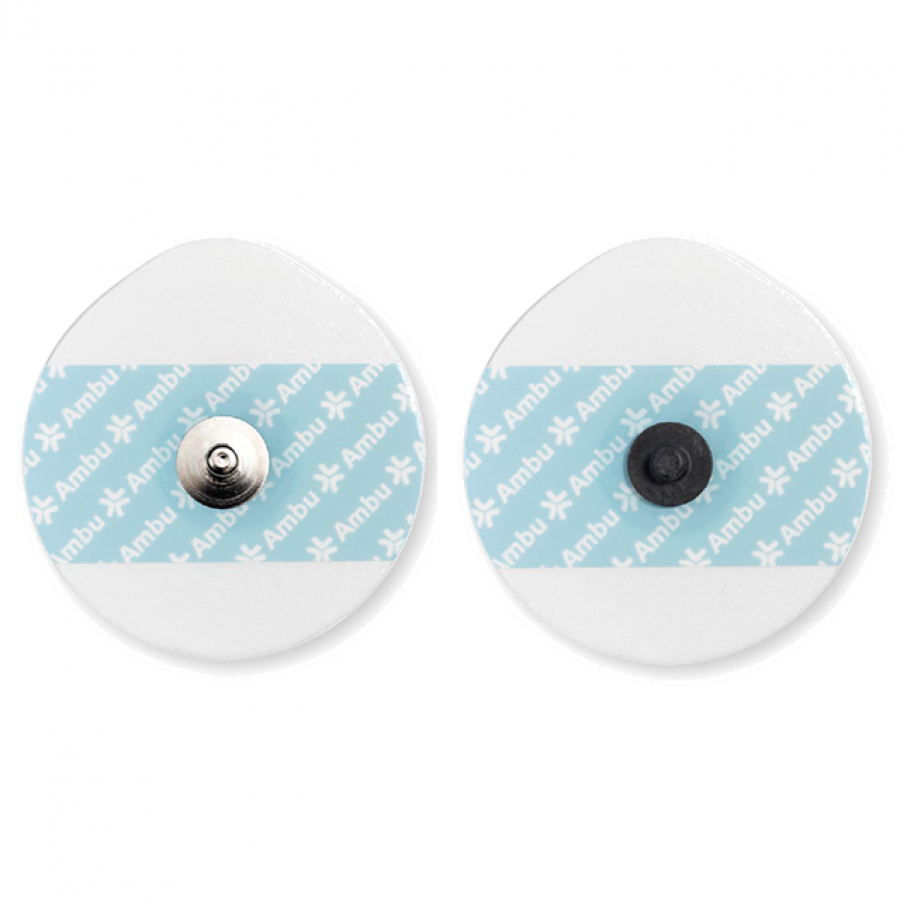 ЭКГ ЭЛЕКТРОД С ЖИДКИМ ГЕЛЕМ 50 х 48 ММ НА ПЕНИСТОЙ ОСНОВЕ WHITESENSOR 4500M (ДЛЯ МРТ)