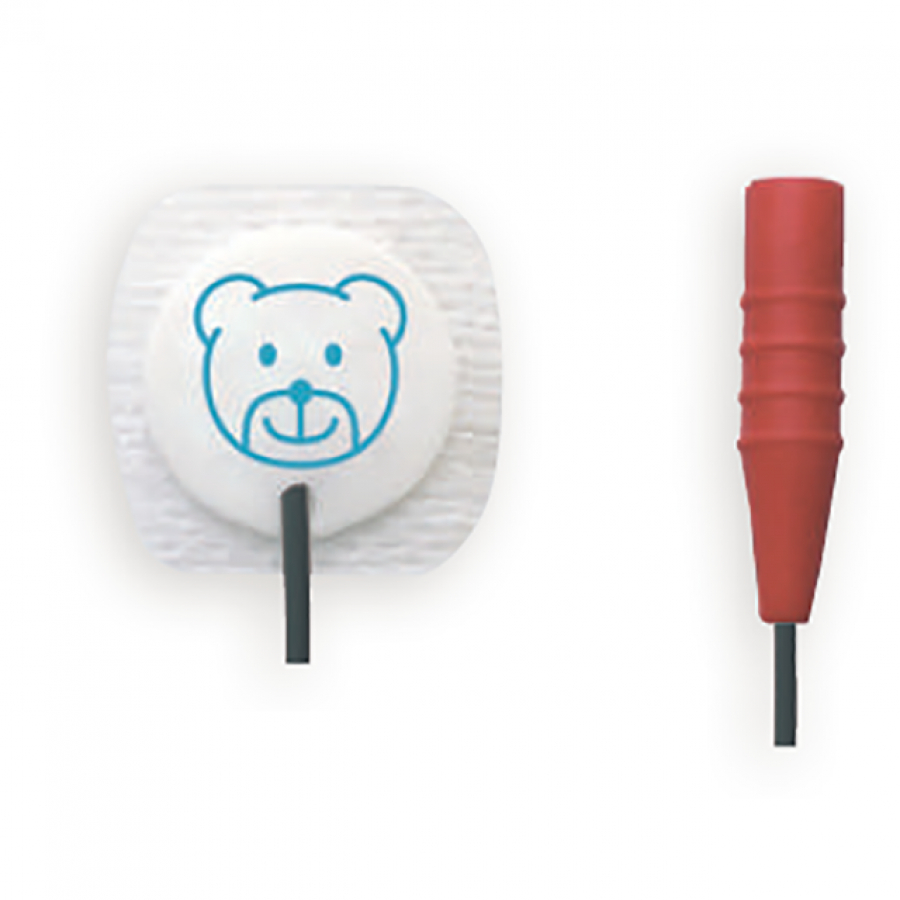 ЭКГ ЭЛЕКТРОД НЕОНАТАЛЬНЫЙ 22 ММ КОННЕКТОР ТИПА БАНАН WHITESENSOR 40556