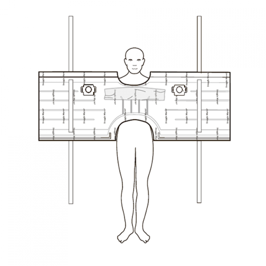 ОДЕЯЛО СОГРЕВАЮЩЕЕ ДЛЯ ВЕРХНЕЙ ПОЛОВИНЫ ТЕЛА МАЛОЕ