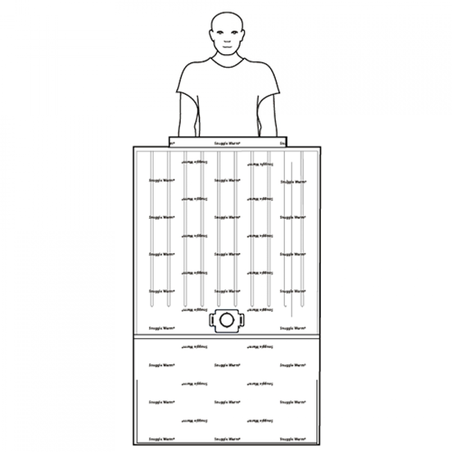 ОДЕЯЛО СОГРЕВАЮЩЕЕ ДЛЯ НИЖНЕЙ ПОЛОВИНЫ ТЕЛА