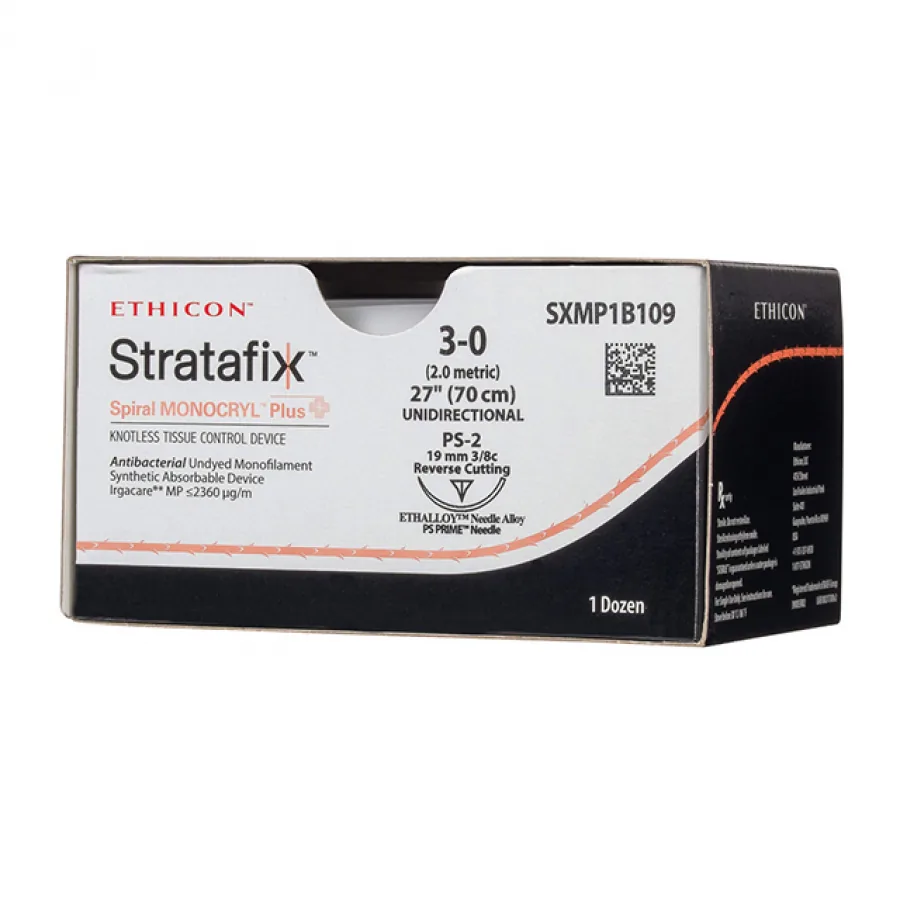 СТРАТАФИКС СПИРАЛЬНЫЙ МОНОКРИЛ ПЛЮС (STRATAFIX SPYRAL MONOCRYL PLUS)