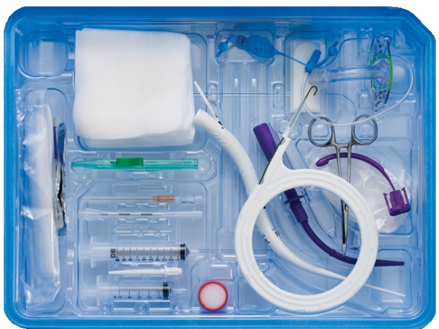 НАБОРЫ ДЛЯ ТРАХЕОСТОМИИ BLUPERC С САНАЦИЕЙ 101/563