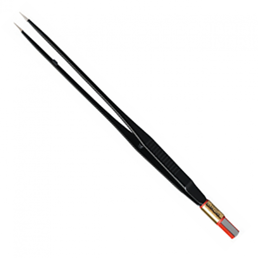 ПИНЦЕТ БИПОЛЯРНЫЙ С АНТИПРИГАРНЫМ ПОКРЫТИЕМ ПРЯМОЙ 220 ММ