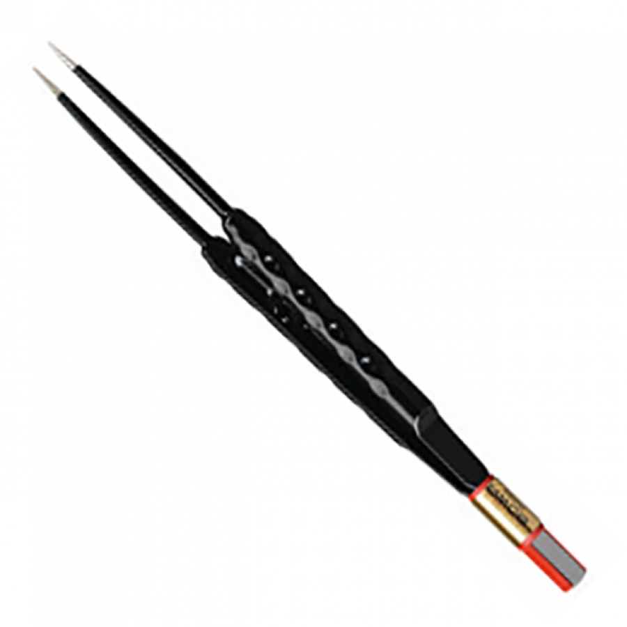 ПИНЦЕТЫ БИПОЛЯРНЫЕ С АНТИПРИГАРНЫМ ПОКРЫТИЕМ ПРЯМЫЕ (СФЕРИЧЕСКАЯ РУЧКА) ОТ 155 ДО 200 ММ ШИРИНА БРАНШЕЙ 0,6 ММ