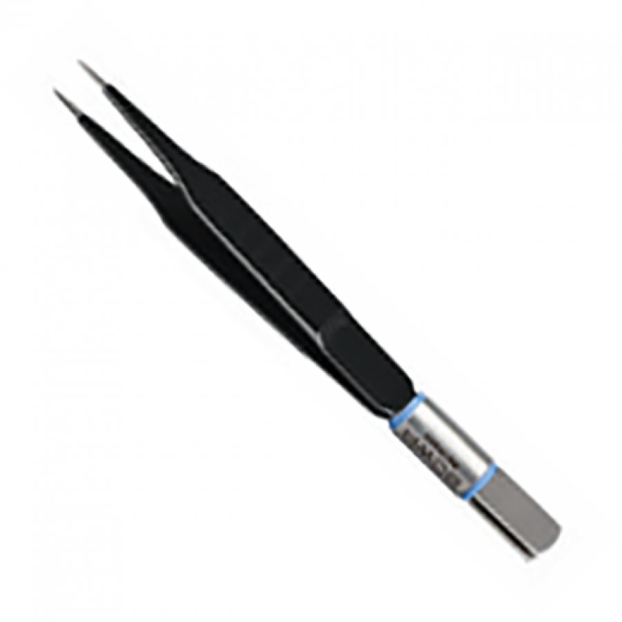 ПИНЦЕТ БИПОЛЯРНЫЙ ПРЯМОЙ 110 ММ ШИРИНА БРАНШЕЙ 0,5 ММ