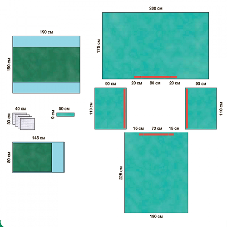 УНИВЕРСАЛЬНЫЙ КОМПЛЕКТ ОПЕРАЦИОННОГО БЕЛЬЯ СПЕЦИАЛЬНЫЙ