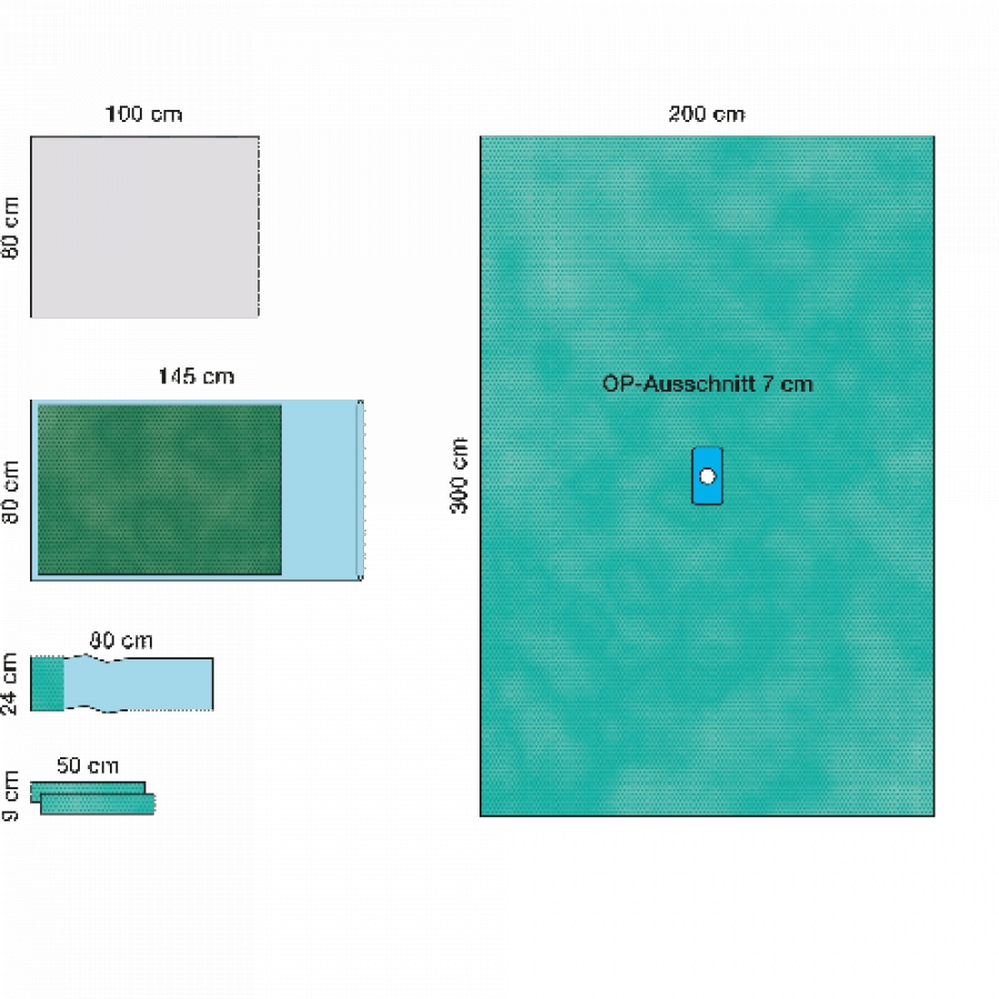 КОМПЛЕКТ ОПЕРАЦИОННОГО БЕЛЬЯ ДЛЯ АРТРОСКОПИИ 1