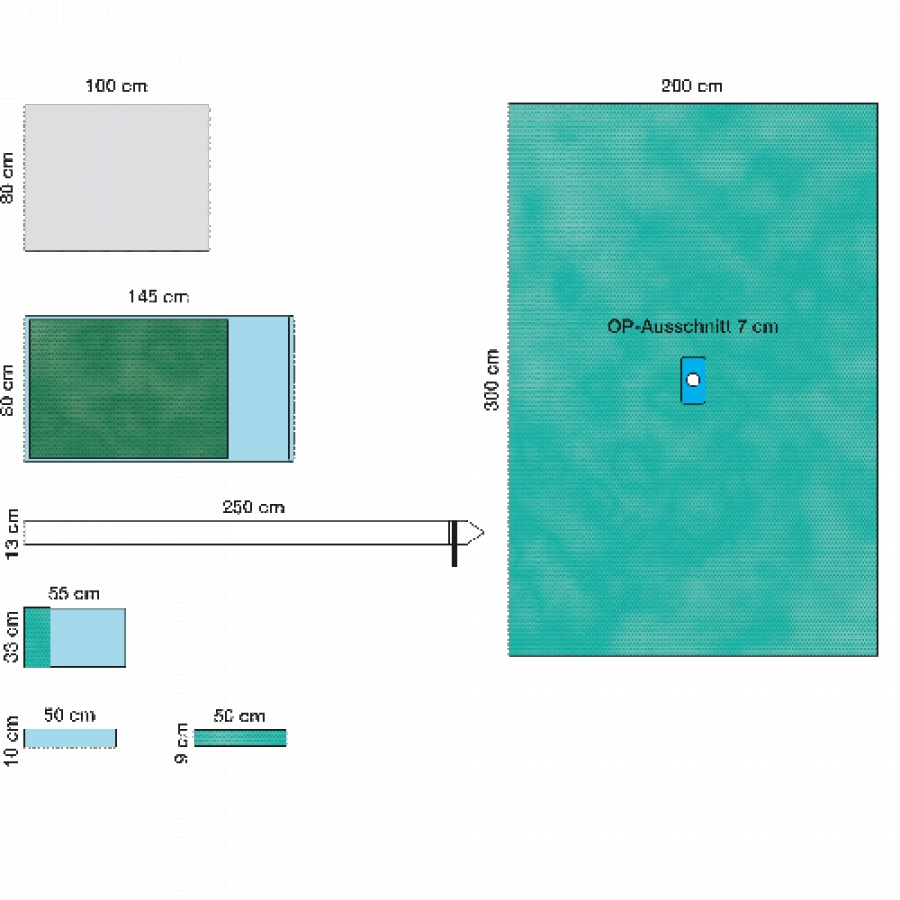 КОМПЛЕКТ ОПЕРАЦИОННОГО БЕЛЬЯ ДЛЯ АРТРОСКОПИИ 2